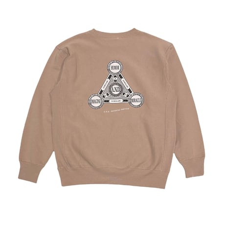 A.N.D. 2021 AKI / Three Principles Sweat / smoky Pink