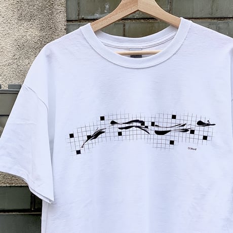 【Ol' Mod】wind (T-shirt  / color：white)