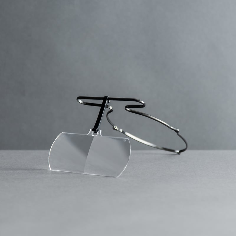 さばえルーペVer.2（倍率2.3倍） IPブラック | さばえルーペ