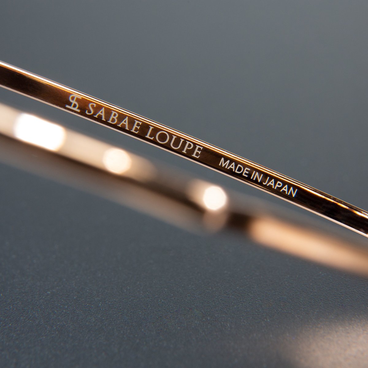 さばえルーペ（大：2.3倍）ピンクゴールド | さばえルーペ