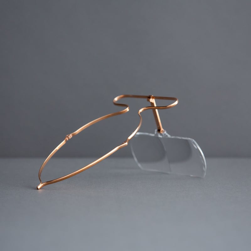 さばえルーペ（大：2.3倍）ピンクゴールド | さばえルーペ