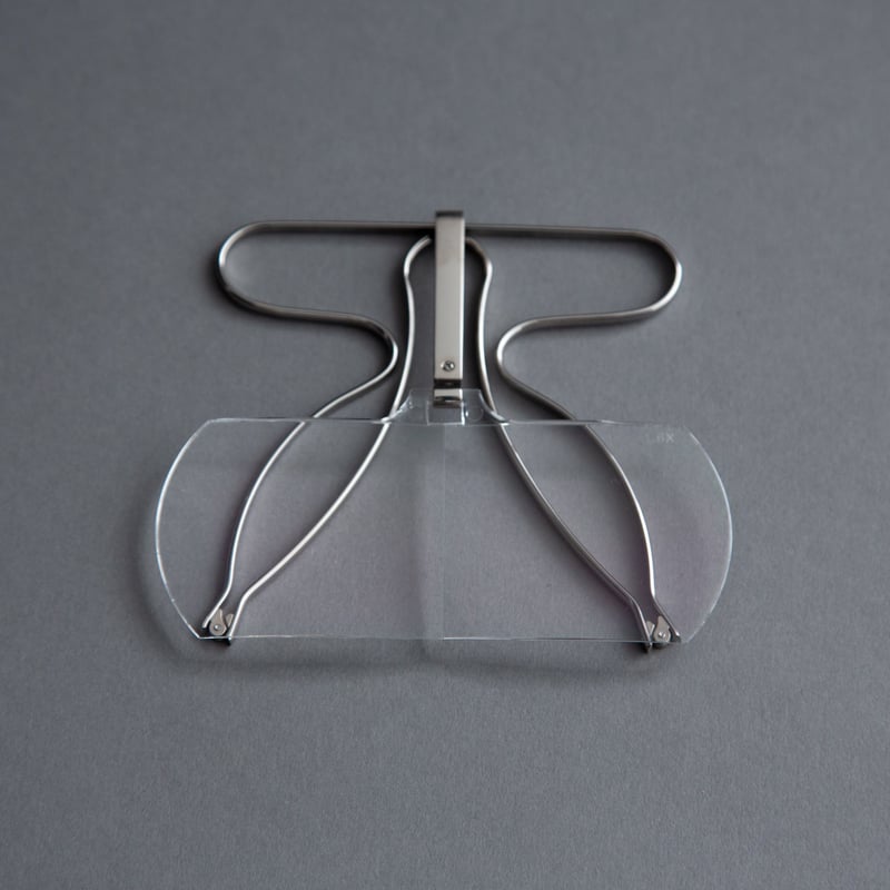 さばえルーペ（大：2.3倍）シルバー | さばえルーペ