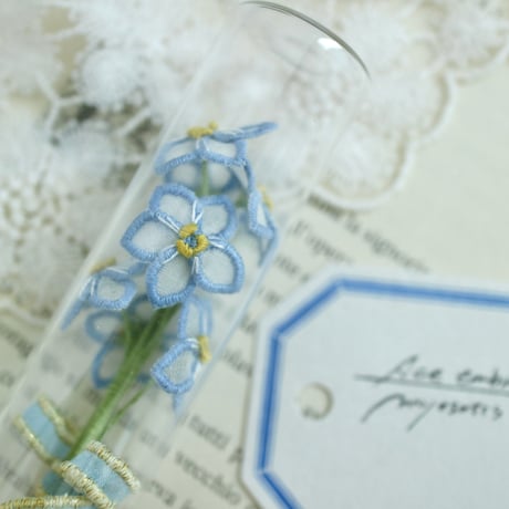 植物標本 No.1｜Myosotis/Forget-me-not