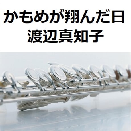 【フルート楽譜】かもめが翔んだ日（渡辺真知子）（フルートピアノ伴奏）