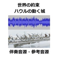 【伴奏音源・参考音源】世界の約束～スタジオジブリ「ハウルの動く城」（フルートピアノ伴奏）