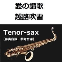 【伴奏音源・参考音源】愛の讃歌（HYMNUS AMORIS）越路吹雪（テナーサックス・ピアノ伴奏）
