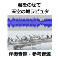 【伴奏音源・参考音源】君をのせて（天空の城ラピュタ）久石譲｜スタジオジブリ（フルートピアノ伴奏）
