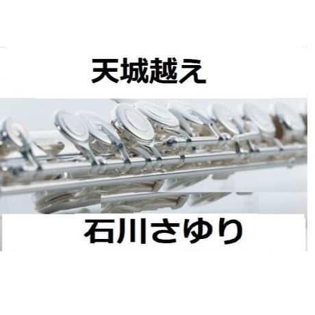 【フルート楽譜】天城越え（石川さゆり）（フルートピアノ伴奏）