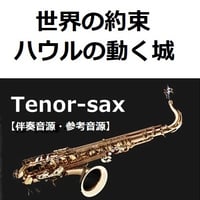 【伴奏音源・参考音源】世界の約束～ハウルの動く城（アルトサックス・ピアノ伴奏）