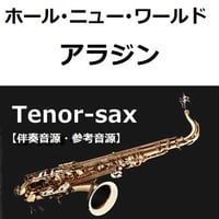 【伴奏音源・参考音源】ホール・ニュー・ワールド「アラジン」（ディズニー）（テナーサックス・ピアノ伴奏）