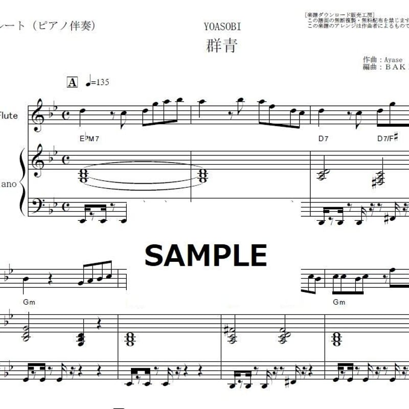 フルート＆説明書　楽譜 flute10.jpg