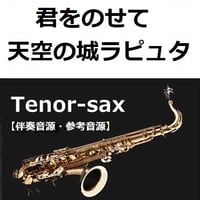 【伴奏音源・参考音源】君をのせて（天空の城ラピュタ）（テナーサックス・ピアノ伴奏）