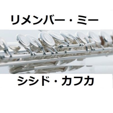 【フルート楽譜】リメンバーミー「Remember me」（シシドカフカ＆スカパラ）ディスニー（フルートピアノ伴奏）