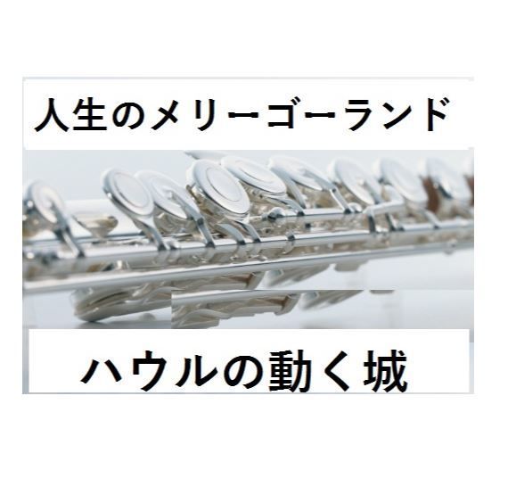 フルート楽譜】人生のメリーゴーランド（久石譲）～スタジオジブリ