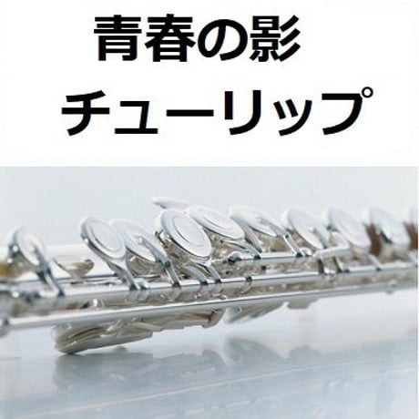 【フルート楽譜】青春の影（チューリップ）（フルートピアノ伴奏）