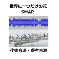 【伴奏音源・参考音源】世界に一つだけの花（ＳＭＡＰ）（フルートピアノ伴奏）