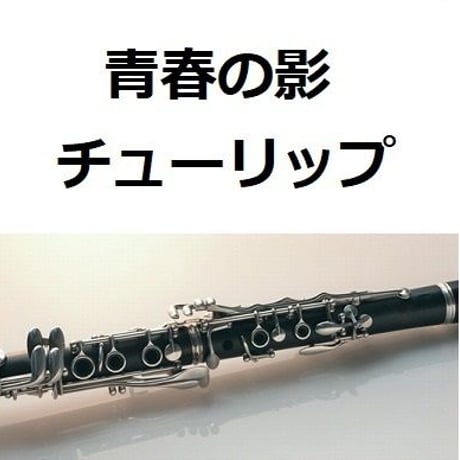 【クラリネット楽譜】青春の影（チューリップ）（クラリネット・ピアノ伴奏）
