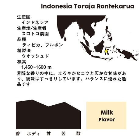 インドネシア トラジャ ランテカルア