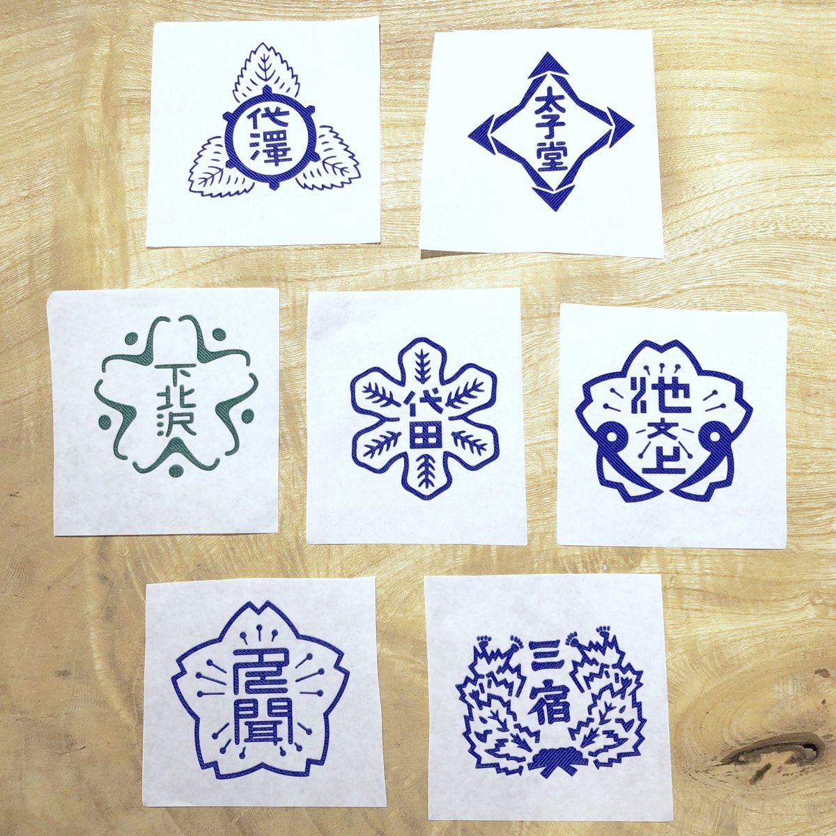 校章・小学校体操着(上)用 | SAKAEYA TOKYO LABO