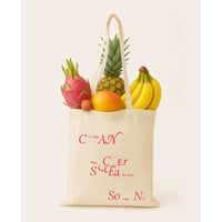 ♋️ CANCER KANI SEASON TOTE BAG /off white
