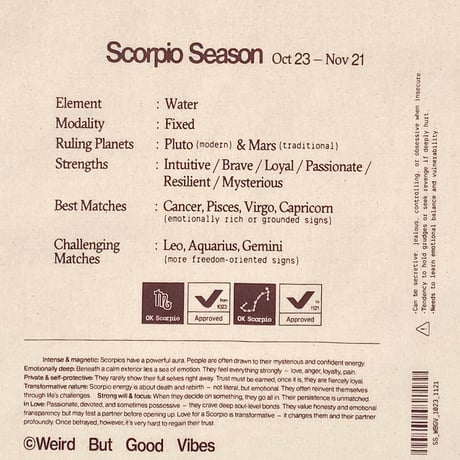 Scorpio Season Tote Bag ♏️🦂