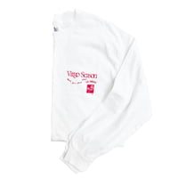 ♍️ VIRGO LONG SLEEVE TEE/WHITE