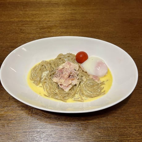 コメ粉麺（アカモク入）1袋100g  コメ粉麺（アカモク入）1袋100g　低カロリーなカルボナーラ作ってみて！