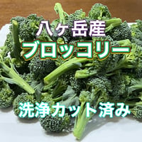 八ヶ岳産　ありがブロッコリー カット＆残留農薬除去済 省スペース 長持ち　ありがブロッコリー 　スプラウトもあります