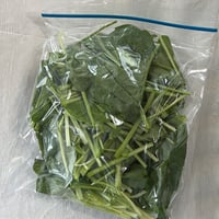ざく切り　無農薬冷凍ほうれん草　500g　お料理、 おやつ、離乳食に