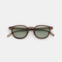 BECK Gray / Smoke Green Lens sunglasses《ベック グレー スモークグリーンレンズ サングラス》