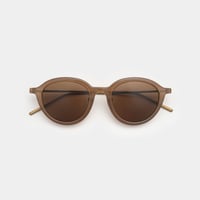 MILLS Medium Brown / Brown Lens sunglasses《ミルズ ミディアムブラウン ブラウンレンズ サングラス》