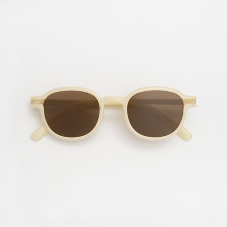 "PIET HEIN EEK ⇄ Ciqi " HEIN White Sunglasses《ヘイン ホワイト サングラス》