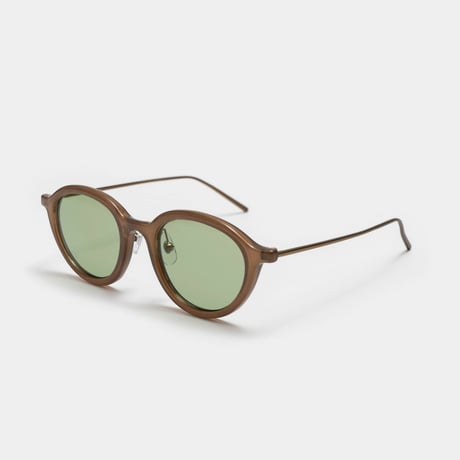 MILLS Medium Brown / Green Lens sunglasses《ミルズ ミディアムブラウン グリーンレンズ サングラス》