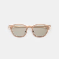 LINDA Rose Beige Light Gray Lens sunglasses 《リンダ ローズベージュ ライトグレーレンズ サングラス》