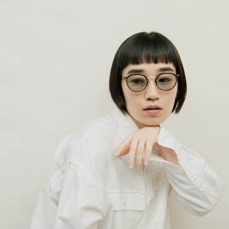 DONNY Gray / Light Green Lens sunglasses 《ダニー グレー ライトグリーンレンズ　サングラス》
