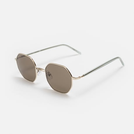 CHERYL Sheer Green / Brown Lens sunglasses《シェリル シアーグリーン ブラウンレンズ サングラス》