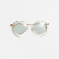 NEIL Gold / Light Green Lenses sunglasses《ニール ゴールド ライトグリーンレンズ サングラス》