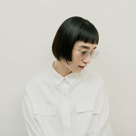 DONNY Clear / Light Gray Lens sunglasses 《ダニー クリア ライトグレーレンズ　サングラス》