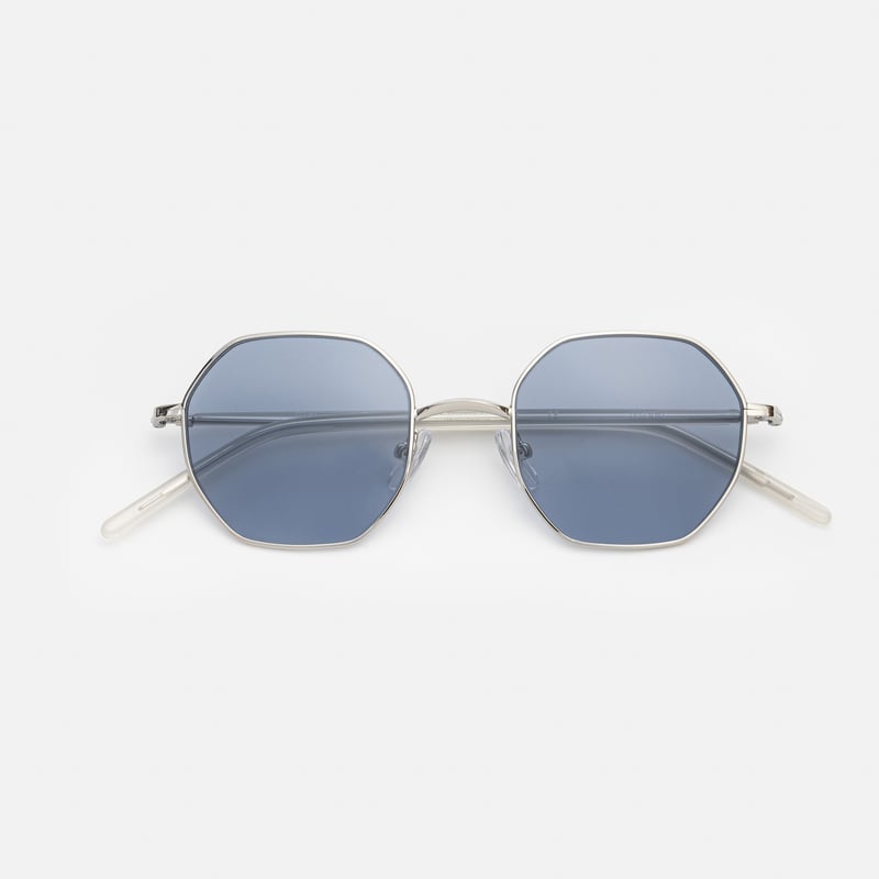 CHERYL Clear White / Blue Lens sunglasses《シェリル