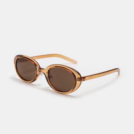 BRETT Clear Brown / Brown Lens sunglasses《ブレット クリアブラウン ブラウンレンズ サングラス》