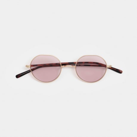 WELLER sunglasses 《ウェラー サングラス》Mahogany / Pink Lens