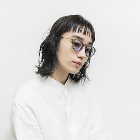 EVANS  sunglasses 《エバンス サングラス》Sherbet / Light Blue Lens