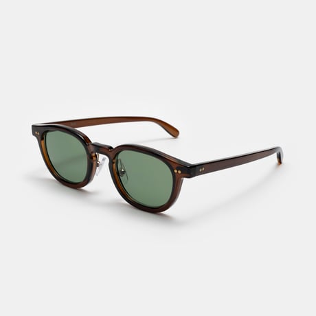BECK Brown / Green Lens sunglasses《ベック ブラウン グリーンレンズ サングラス》