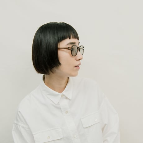 "PIET HEIN EEK ⇄ Ciqi " HEIN Brown Gray Sunglasses 《ヘイン ブラウングレー サングラス》