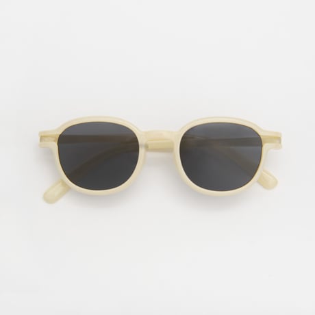 "PIET HEIN EEK ⇄ Ciqi " HEIN White Sunglasses《ヘイン ホワイト サングラス》