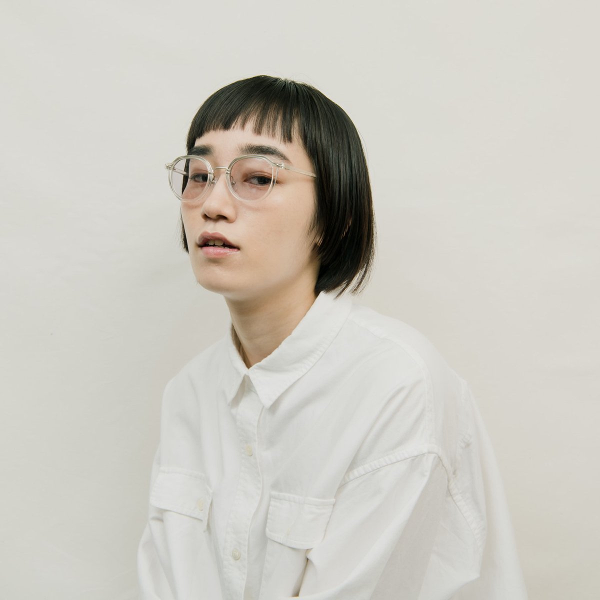 DONNY Gray Gray Lens sunglasses 《ダニー グレー グレーレンズ