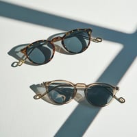 DONNY Gray / Light Green Lens sunglasses 《ダニー グ