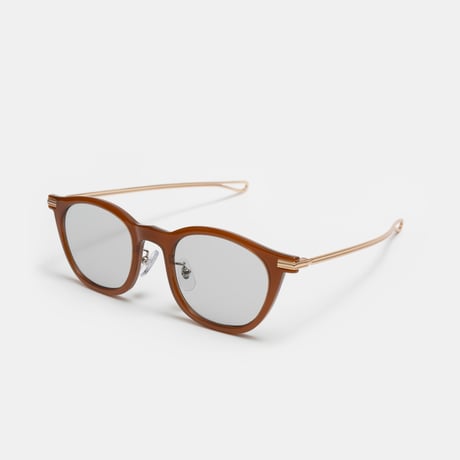 LINDA Terracotta Light Gray Lens sunglasses 《リンダ テラコッタ ライトグレーレンズ サングラス》