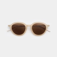 MILLS Medium Beige / Brown Lens sunglasses《ミルズ ミディアムベージュ ブラウンレンズ サングラス》