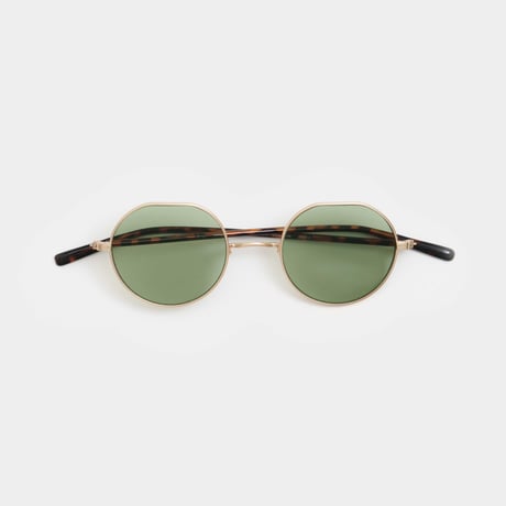 WELLER sunglasses 《ウェラー サングラス》Mahogany / Green Lens